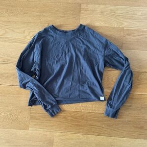 Vuori Long Sleeve Tee - Dark Gray